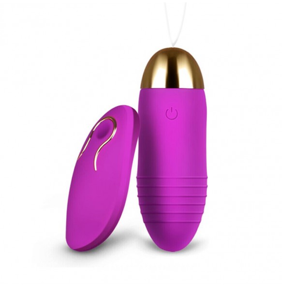 MIZZZEE - Dancing Elfs Rechargeable Wireless Mute Remote Vibrating Egg (Chargeable - Purple)